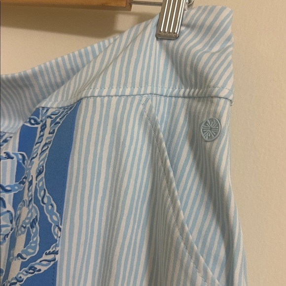 NWT Lilly Pulitzer Luxletic Monica Skort Multi Naut Today Engineered size 14 - Picture 2 of 6